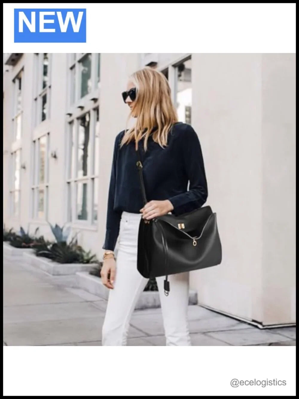 Genuine Leather Tote Bag Women Top-Handle Satchel Shoulder Crossbody Purse